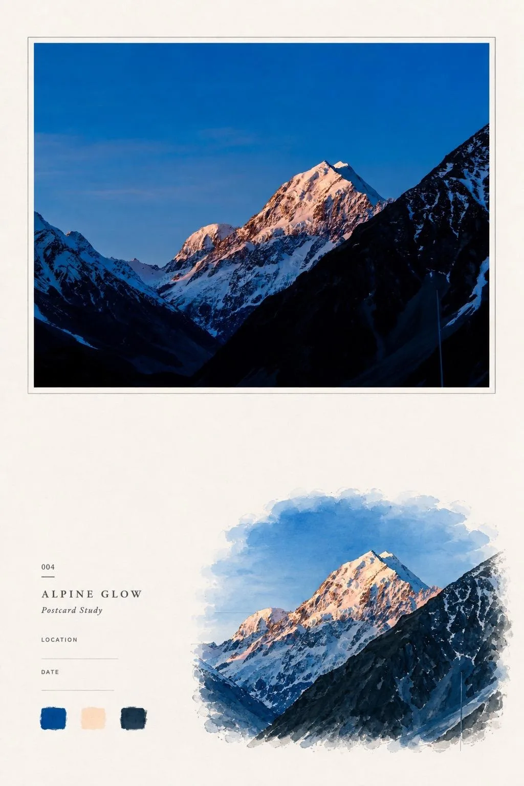 photo-to-zine-postcard 的公开作品示例 1，由 王二_Wanger 提供