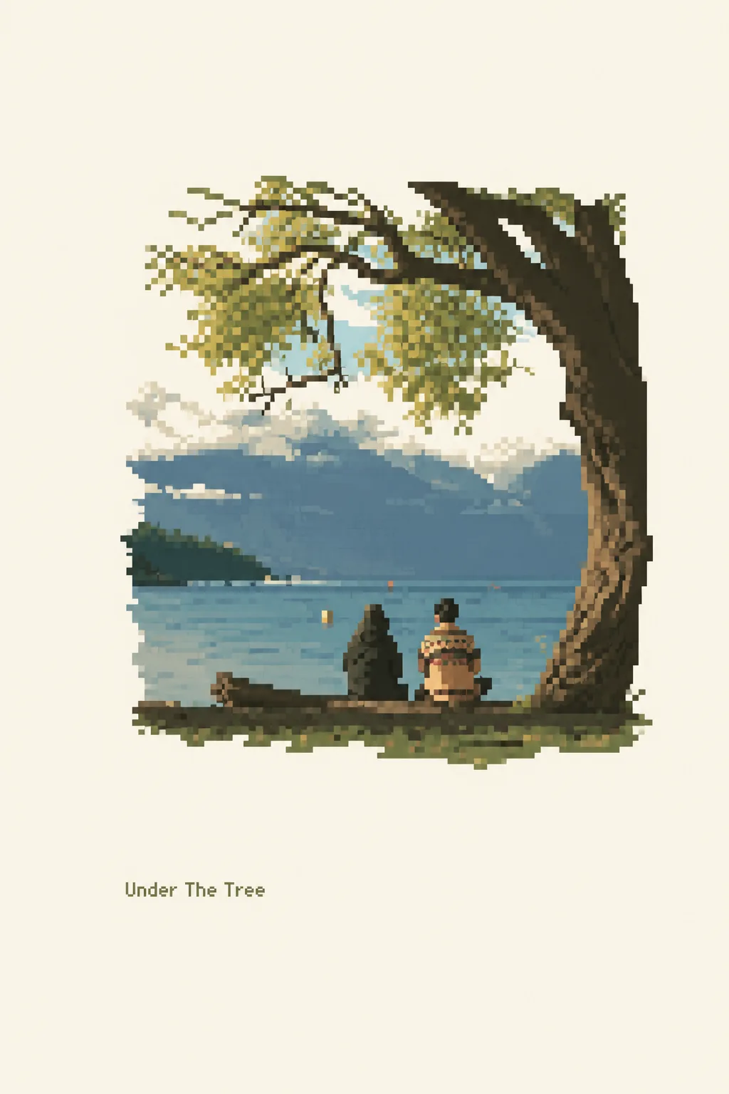 8-bit Pixel Fusion 的公开作品示例 1，由 Twe_5 提供